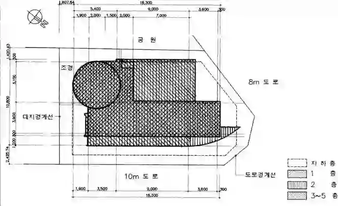 규장선교센터 배치도 이미지